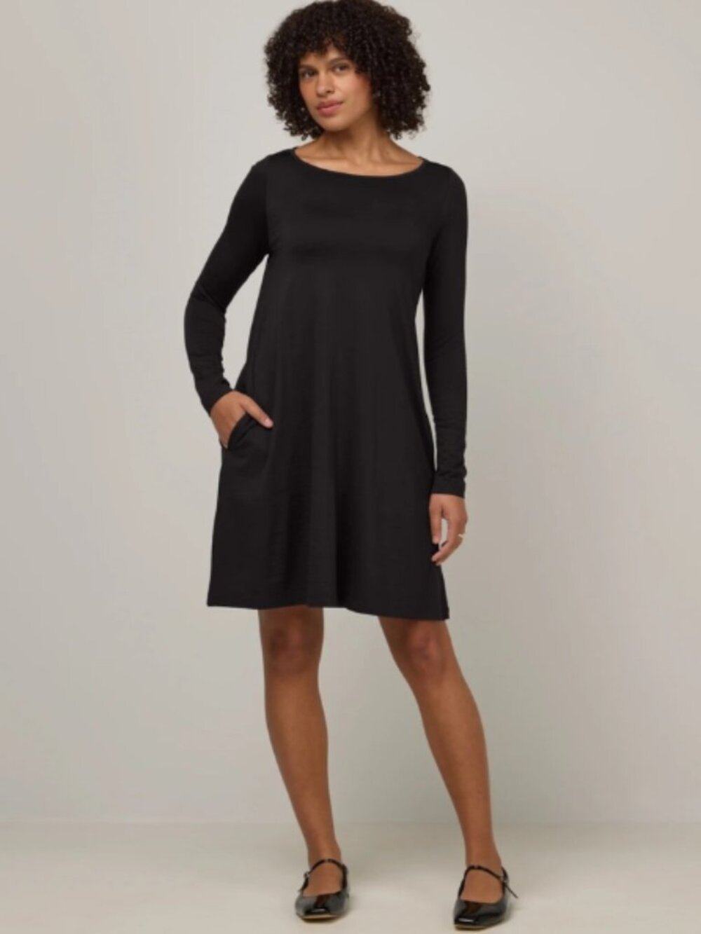 Wool& Black Rowena Swing Dress XL
